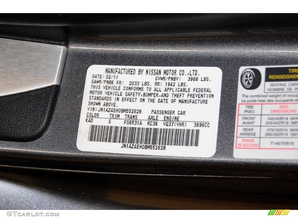 2011 Nissan 370Z NISMO Coupe KAD Photo #63164656