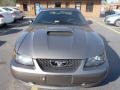 2001 Mineral Grey Metallic Ford Mustang GT Convertible  photo #2