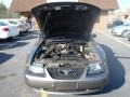 2001 Mineral Grey Metallic Ford Mustang GT Convertible  photo #7