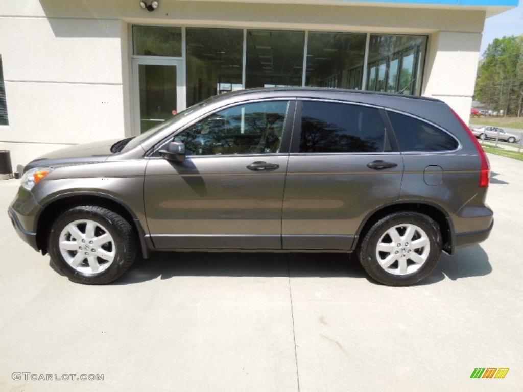 2009 CR-V EX - Urban Titanium Metallic / Ivory photo #3