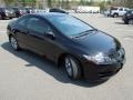 2010 Crystal Black Pearl Honda Civic EX Coupe  photo #2