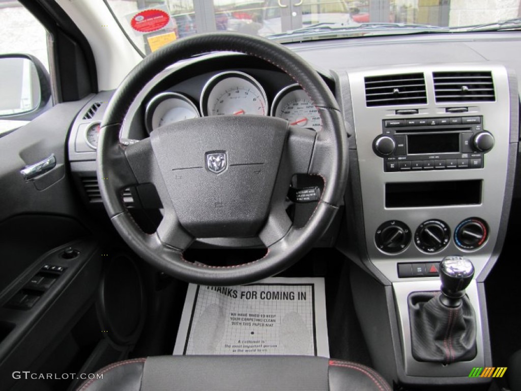 2008 Dodge Caliber SRT4 Dark Slate Gray Dashboard Photo #63168754