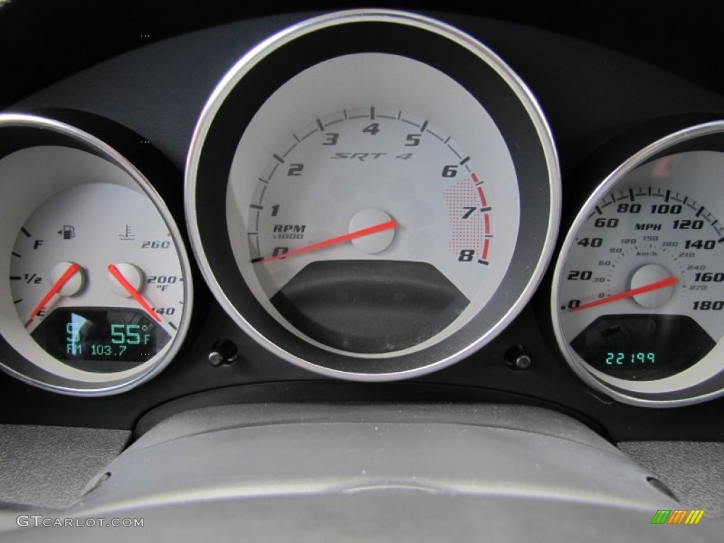2008 Dodge Caliber SRT4 Gauges Photo #63168757