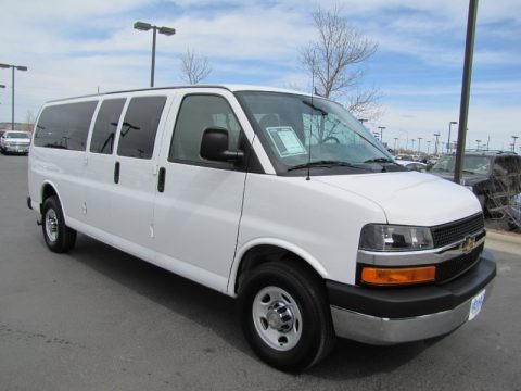 2011 Chevrolet Express LT 3500 Extended Passenger Van Data, Info and Specs