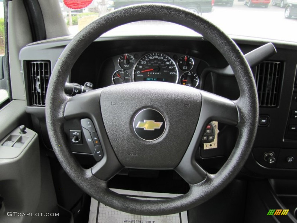 2011 Chevrolet Express LT 3500 Extended Passenger Van Steering Wheel Photos