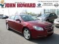 2008 Red Jewel Tint Coat Chevrolet Malibu LT Sedan  photo #1