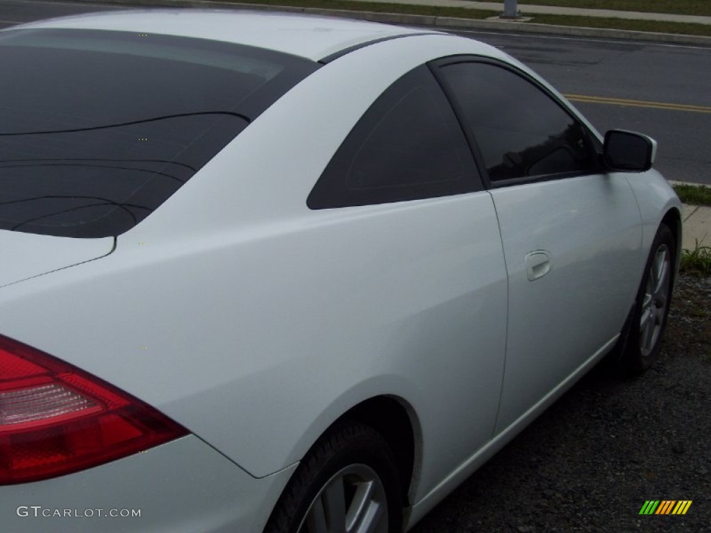 2003 Accord EX V6 Coupe - Taffeta White / Black photo #3