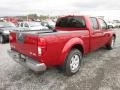 2012 Lava Red Nissan Frontier SV Crew Cab 4x4  photo #7