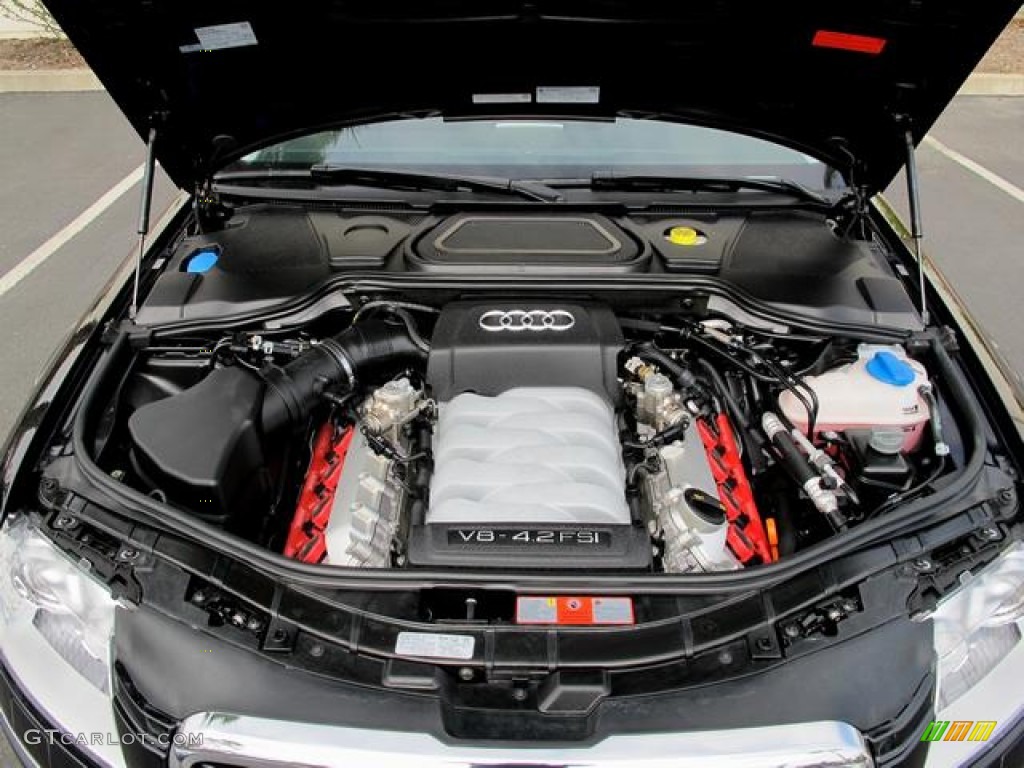 2009 Audi A8 4.2 quattro 4.2 Liter FSI DOHC 32-Valve VVT V8 Engine Photo #63171854