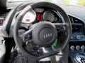 2008 Audi R8 Black Interior Steering Wheel Photo