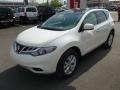 2012 Pearl White Nissan Murano SV AWD  photo #3