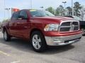 2010 Inferno Red Crystal Pearl Dodge Ram 1500 Big Horn Crew Cab  photo #7