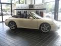 2010 Cream White Porsche 911 Carrera 4S Cabriolet  photo #2