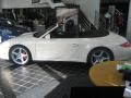 2010 Cream White Porsche 911 Carrera 4S Cabriolet  photo #6