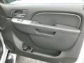 Ebony 2012 Chevrolet Silverado 1500 LTZ Extended Cab 4x4 Door Panel