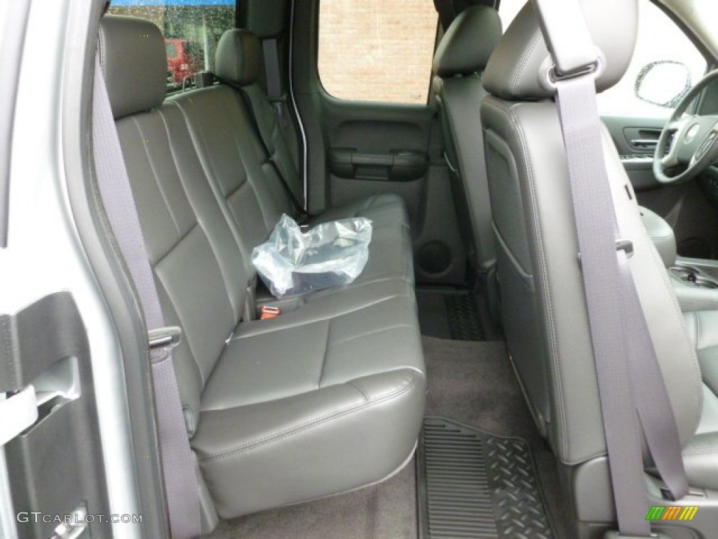 2012 Silverado 1500 LTZ Extended Cab 4x4 - Silver Ice Metallic / Ebony photo #12
