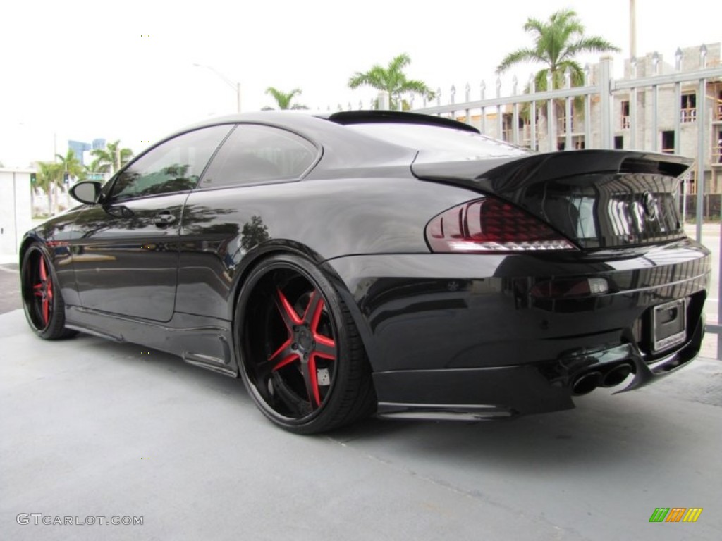 2008 M6 AC Schnitzer Coupe - Black Sapphire Metallic / Black photo #6