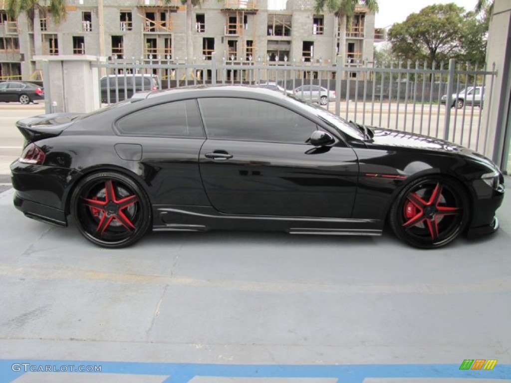 Black Sapphire Metallic 2008 BMW M6 AC Schnitzer Coupe Exterior Photo #63175036