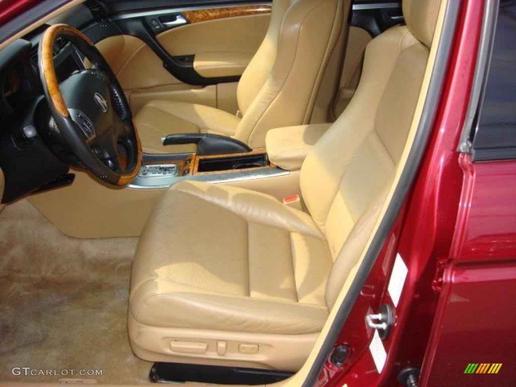Camel Interior 2006 Acura TL 3.2 Photo #63176082