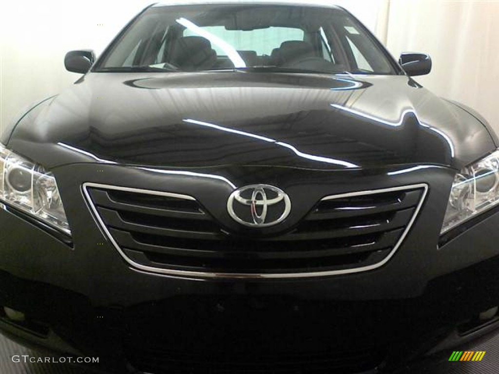 2007 Camry XLE V6 - Black / Ash photo #2