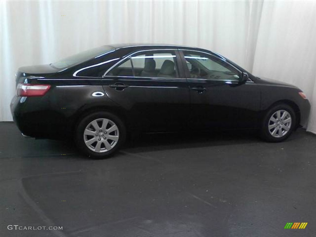 2007 Camry XLE V6 - Black / Ash photo #17