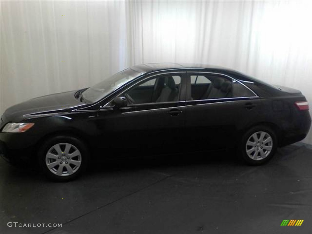 2007 Camry XLE V6 - Black / Ash photo #18