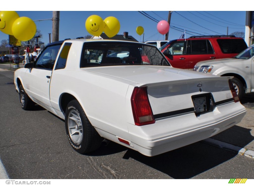 White 1988 Chevrolet Monte Carlo SS Exterior Photo #63177301