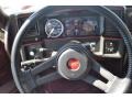 1988 Chevrolet Monte Carlo Maroon Interior Steering Wheel Photo