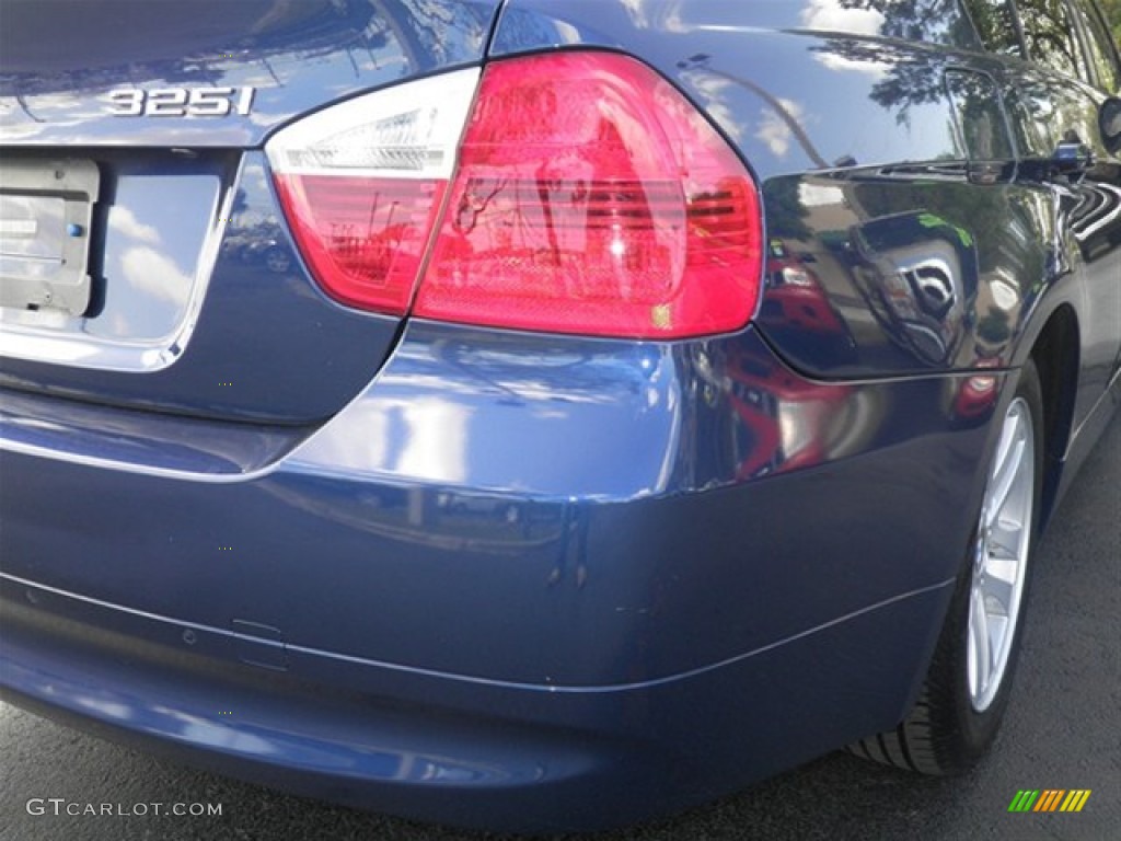 2006 3 Series 325i Sedan - Mystic Blue Metallic / Grey photo #10