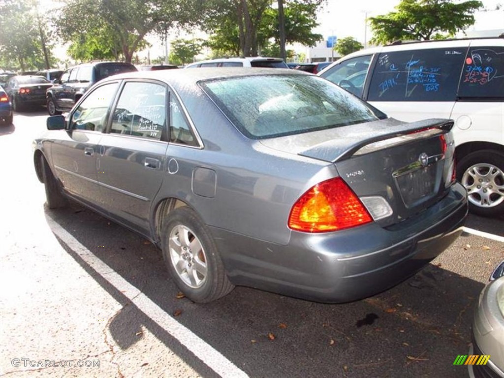 2002 Avalon XL - Silver Spruce Metallic / Grey photo #3