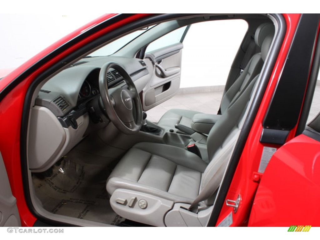 2004 A4 1.8T quattro Sedan - Brilliant Red / Platinum photo #18