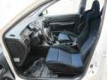 Black 2004 Mitsubishi Lancer Evolution RS Interior Color