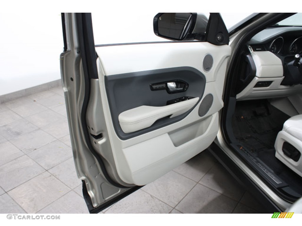 2012 Land Rover Range Rover Evoque Prestige Cirrus/Lunar Door Panel Photo #63181450