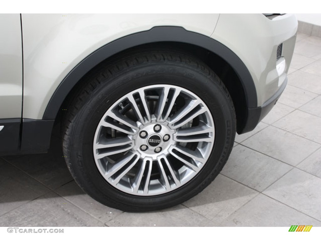 2012 Range Rover Evoque Prestige - Ipanema Sand Metallic / Cirrus/Lunar photo #34