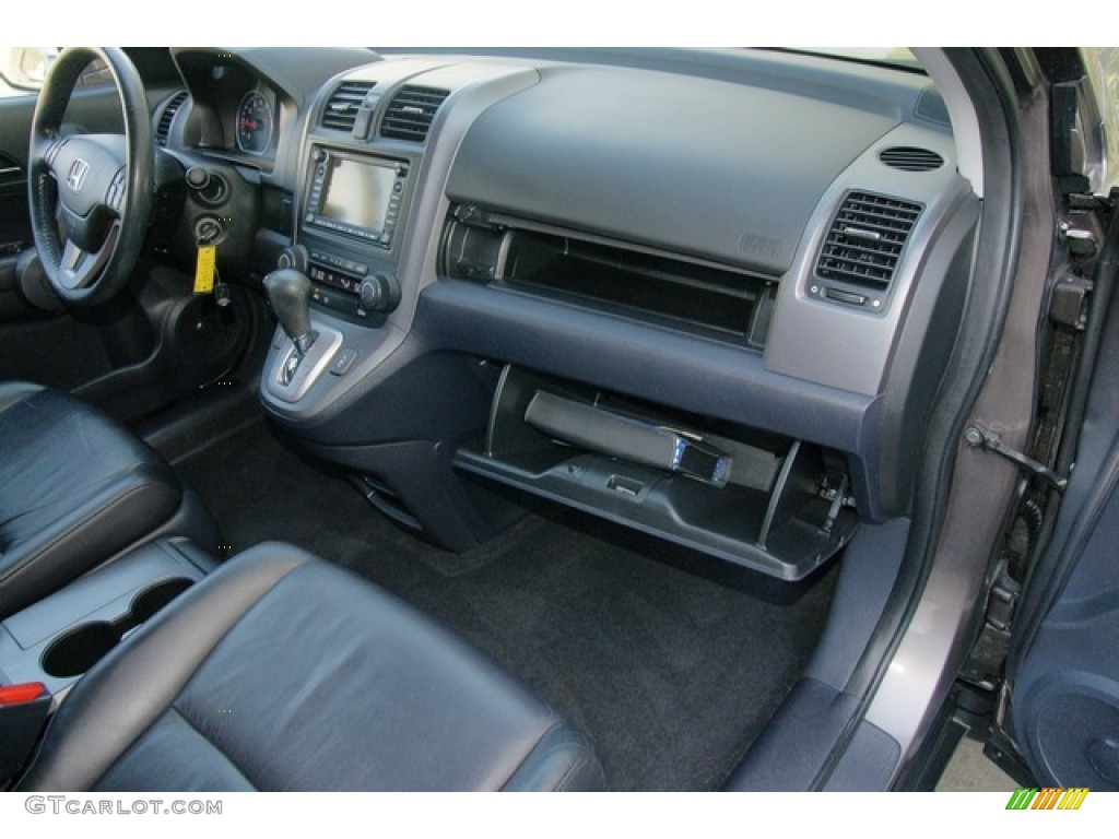 2009 CR-V EX-L 4WD - Urban Titanium Metallic / Black photo #12