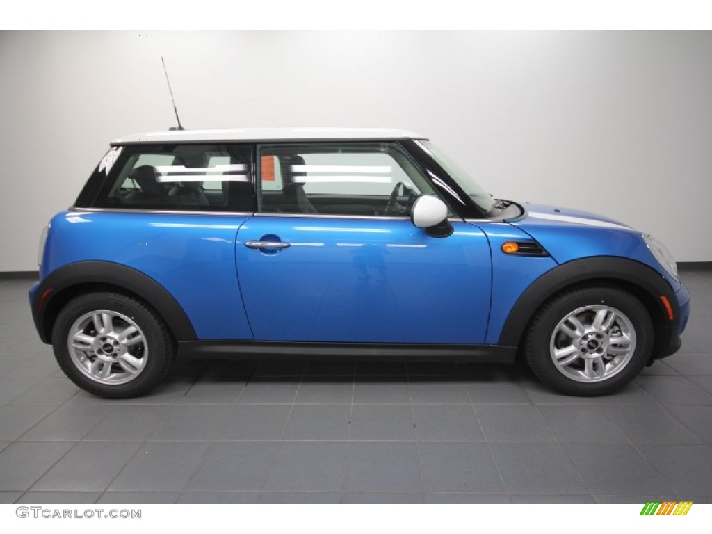 Laser Blue Metallic 2012 Mini Cooper Hardtop Exterior Photo #63183220