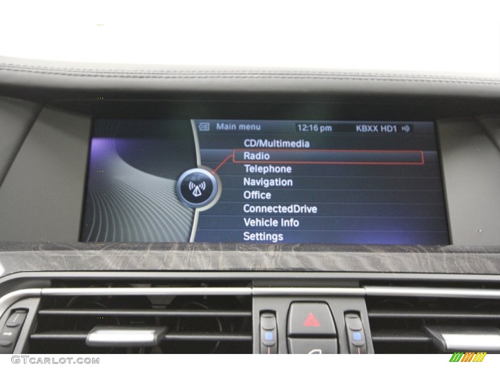 2012 7 Series 750Li Sedan - Black Sapphire Metallic / Black photo #16