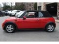 2006 Chili Red Mini Cooper Convertible  photo #3