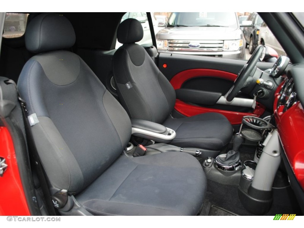 2006 Cooper Convertible - Chili Red / Panther Black photo #11