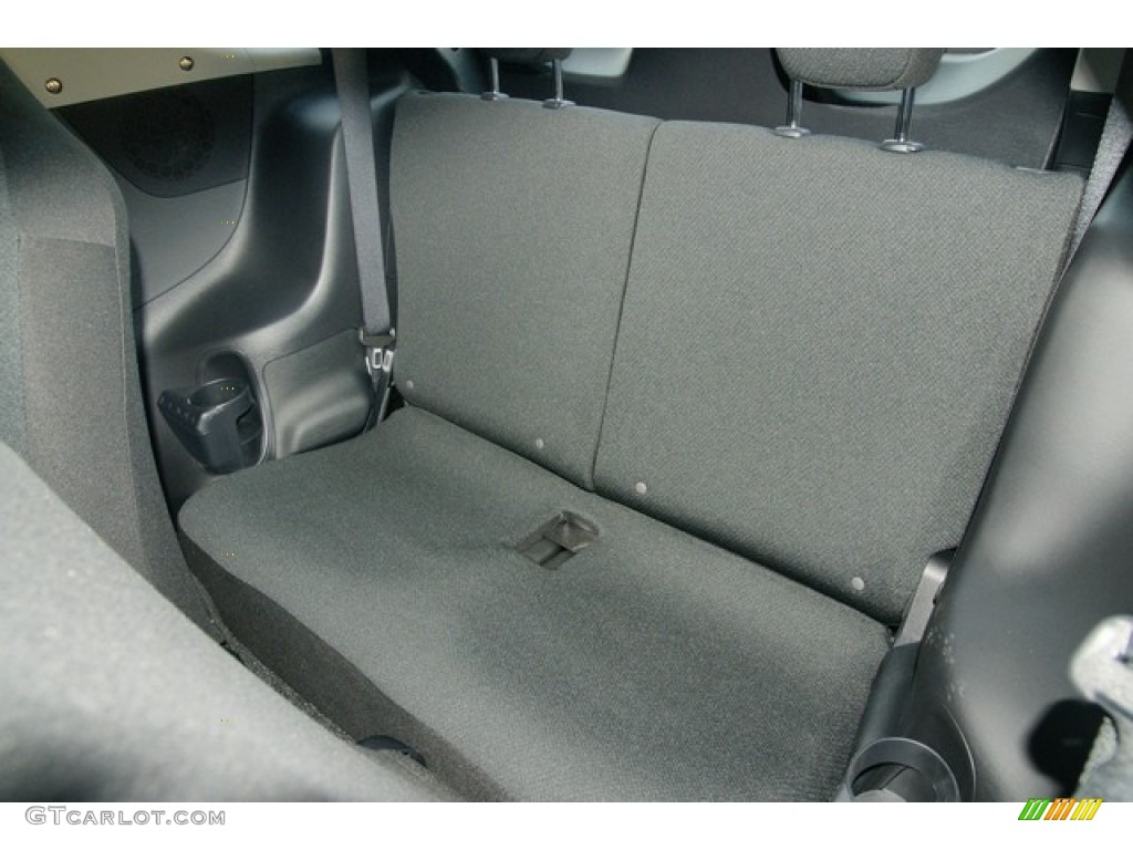 2012 Scion iQ Standard iQ Model Rear Seat Photo #63184243