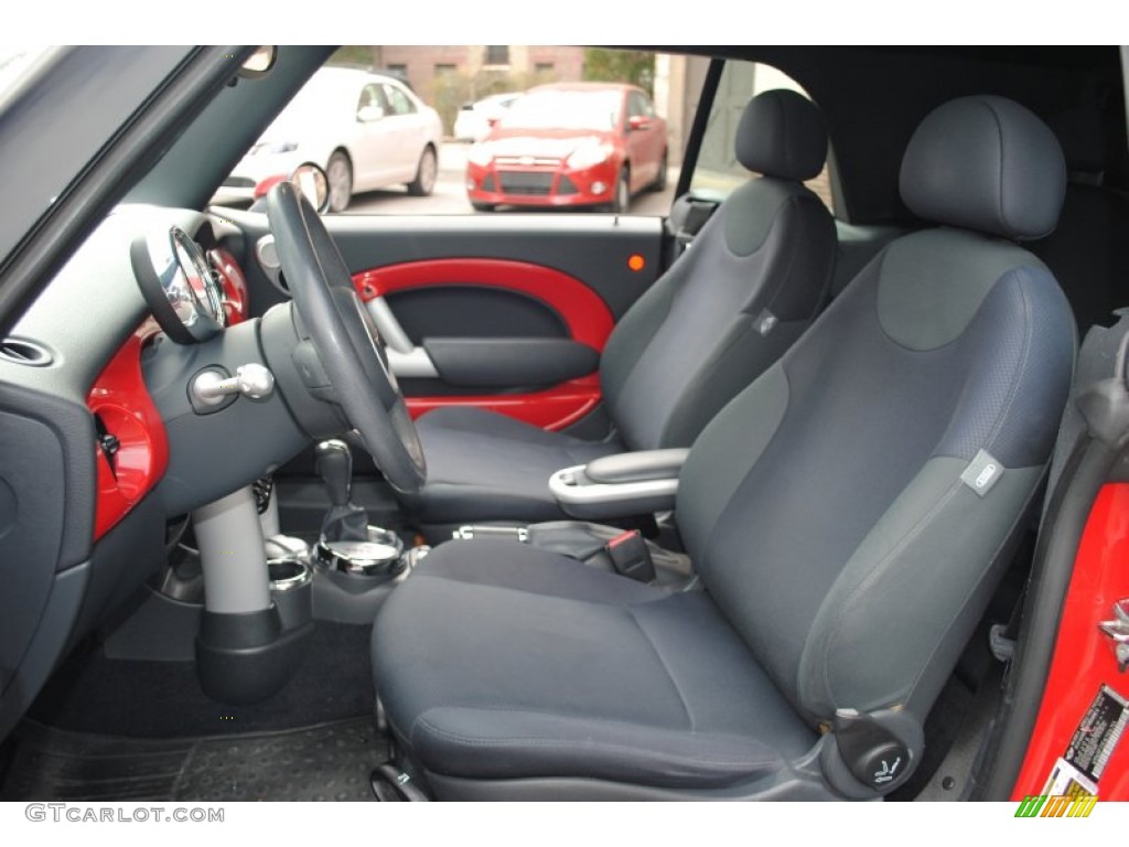 2006 Cooper Convertible - Chili Red / Panther Black photo #14