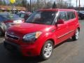 2010 Molten Red Kia Soul +  photo #1