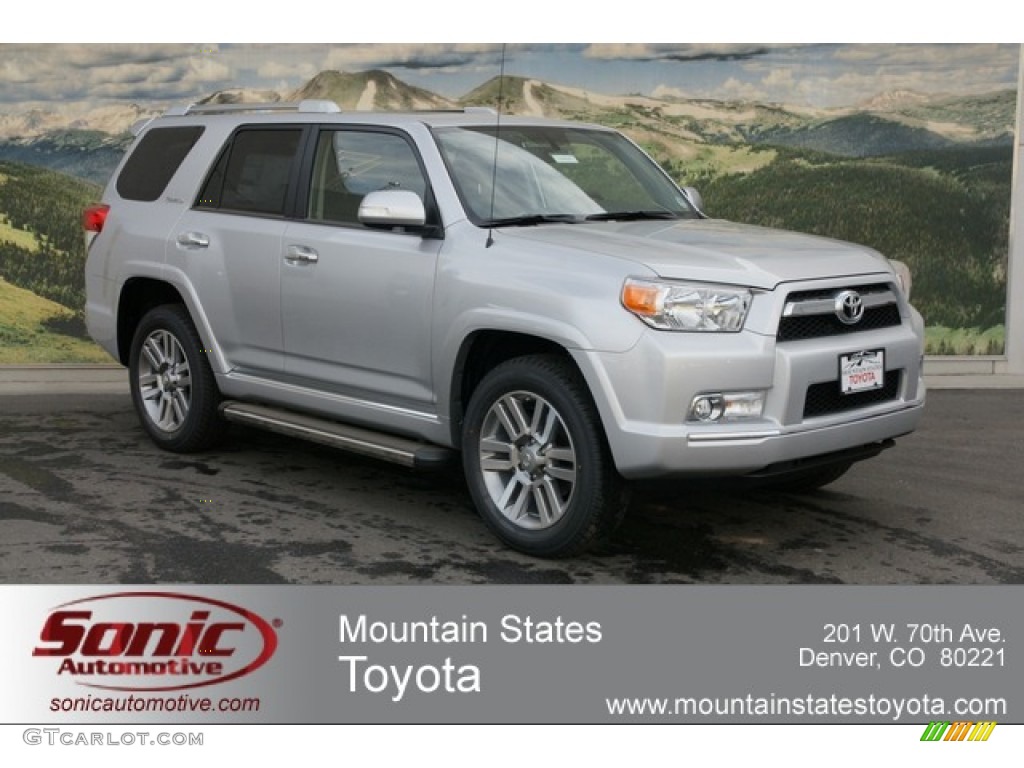 2012 4Runner Limited 4x4 - Classic Silver Metallic / Black Leather photo #1