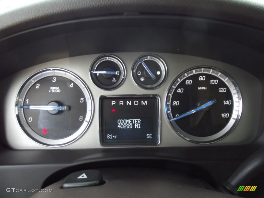 2009 Cadillac Escalade EXT AWD Gauges Photo #63185452