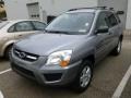 2009 Steel Silver Kia Sportage LX V6 4x4  photo #2