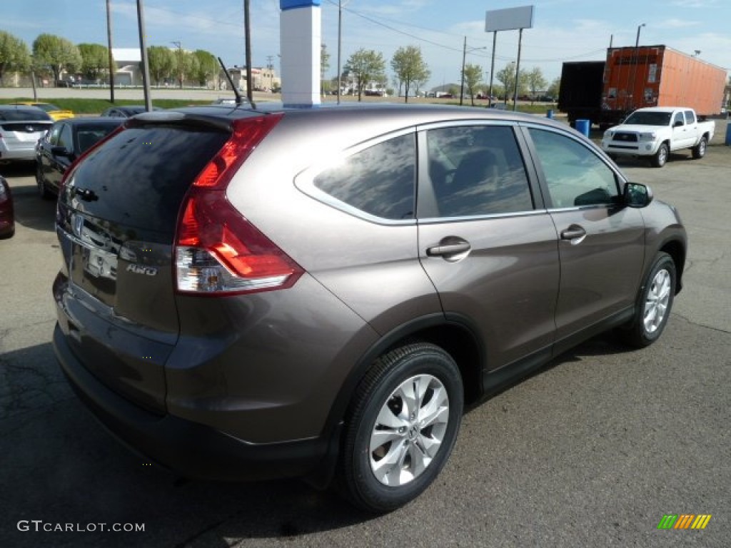 2012 CR-V EX 4WD - Urban Titanium Metallic / Beige photo #5