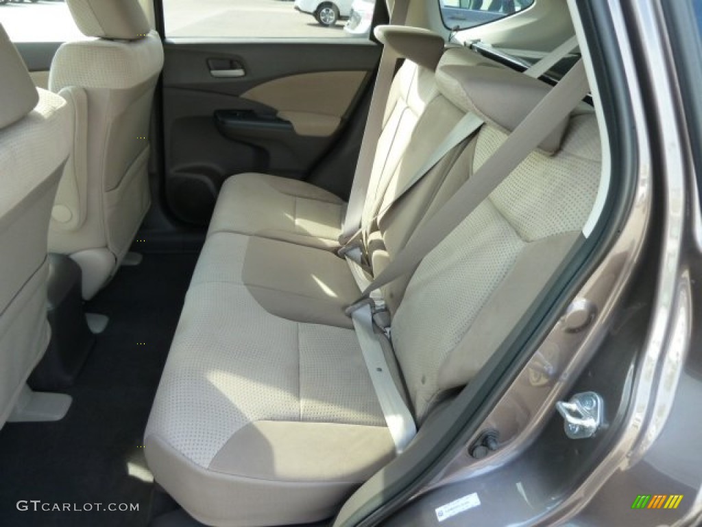 2012 CR-V EX 4WD - Urban Titanium Metallic / Beige photo #11