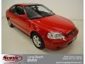 1999 Milano Red Honda Civic EX Coupe  photo #1