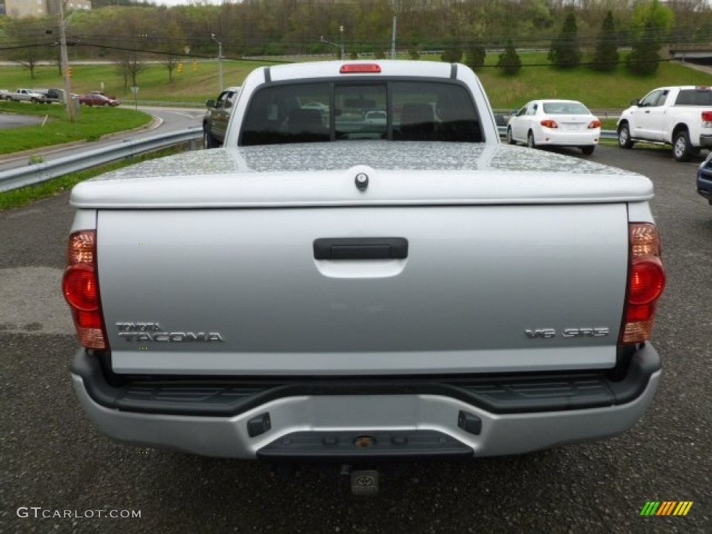 2007 Tacoma V6 TRD Sport Access Cab 4x4 - Silver Streak Mica / Graphite Gray photo #6