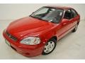 1999 Milano Red Honda Civic EX Coupe  photo #7